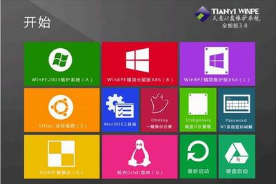 天意U盤維護系統(tǒng)制作軟件v3.1最新ISO全能版 全能系統(tǒng)維護的得力助手